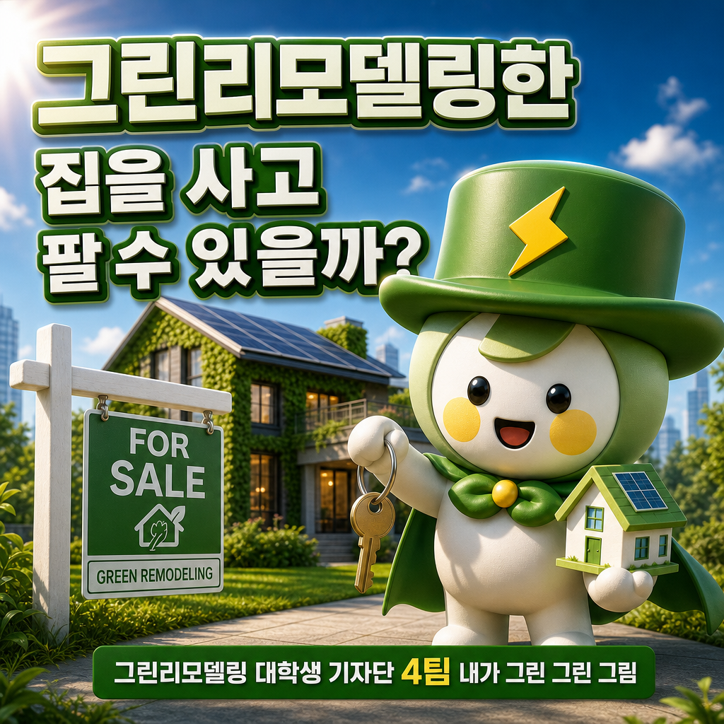 그린리모델링한 건축물을 사고 팔 수 있을까?