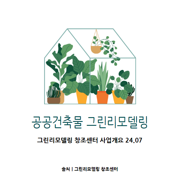 그린리모델링사업관리 설명회 中 공공건축물 그린리모델링 내용 요약