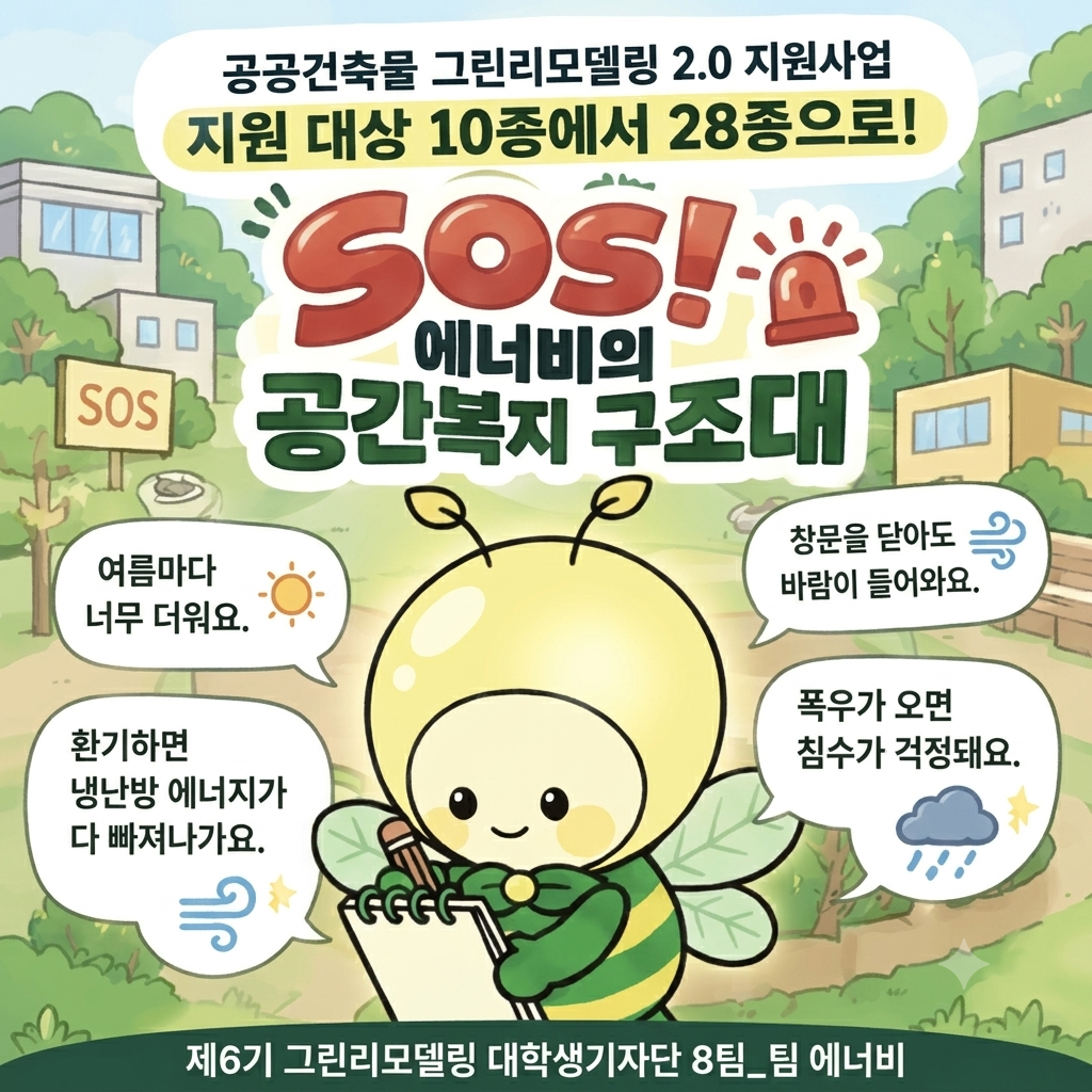SOS! 에너비의 공간복지 구조대